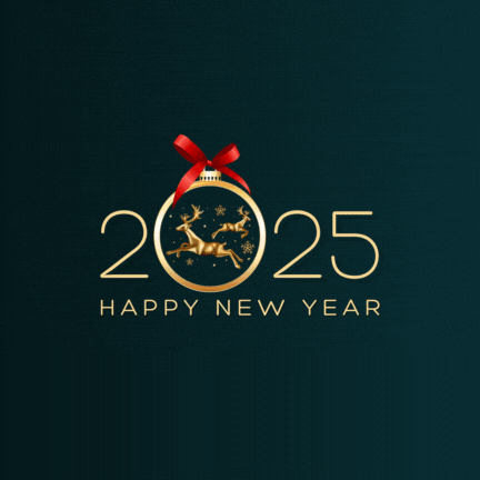 2025 Happy New Year GIF