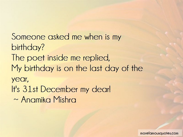 31st December Quotes