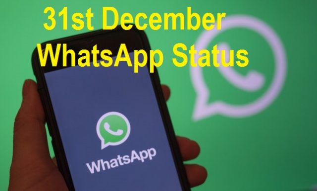 31st December Status 2024 For WhatsApp & Facebook, Wishes, Messages and Quotes Images | Happy New Year 2025 Images