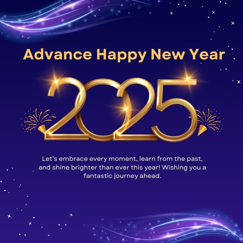 Advance Happy New Year 2025