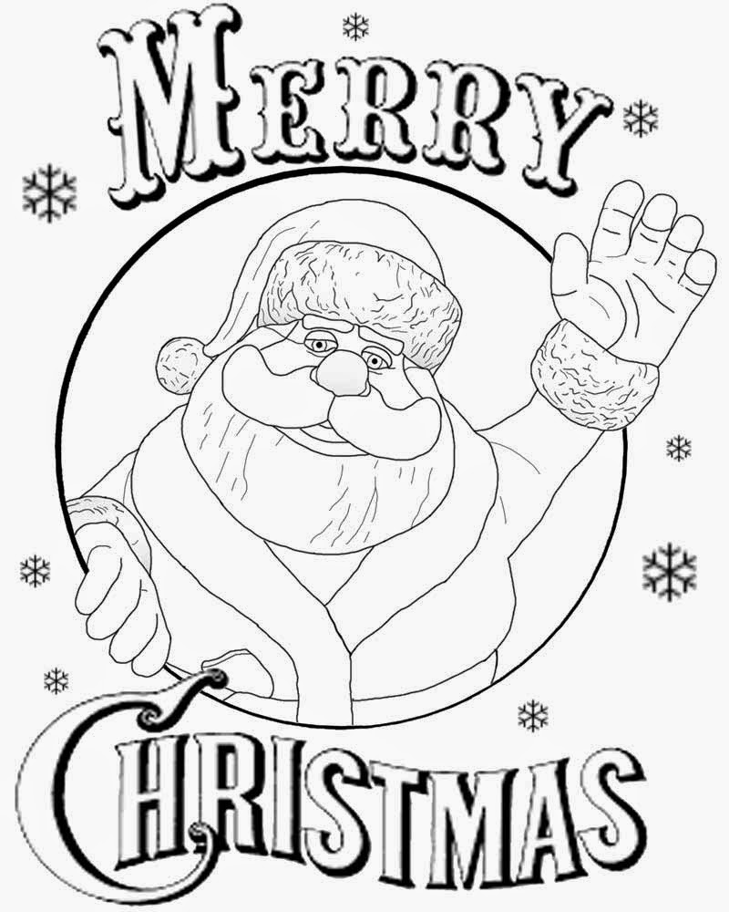 Christmas Santa Colorings