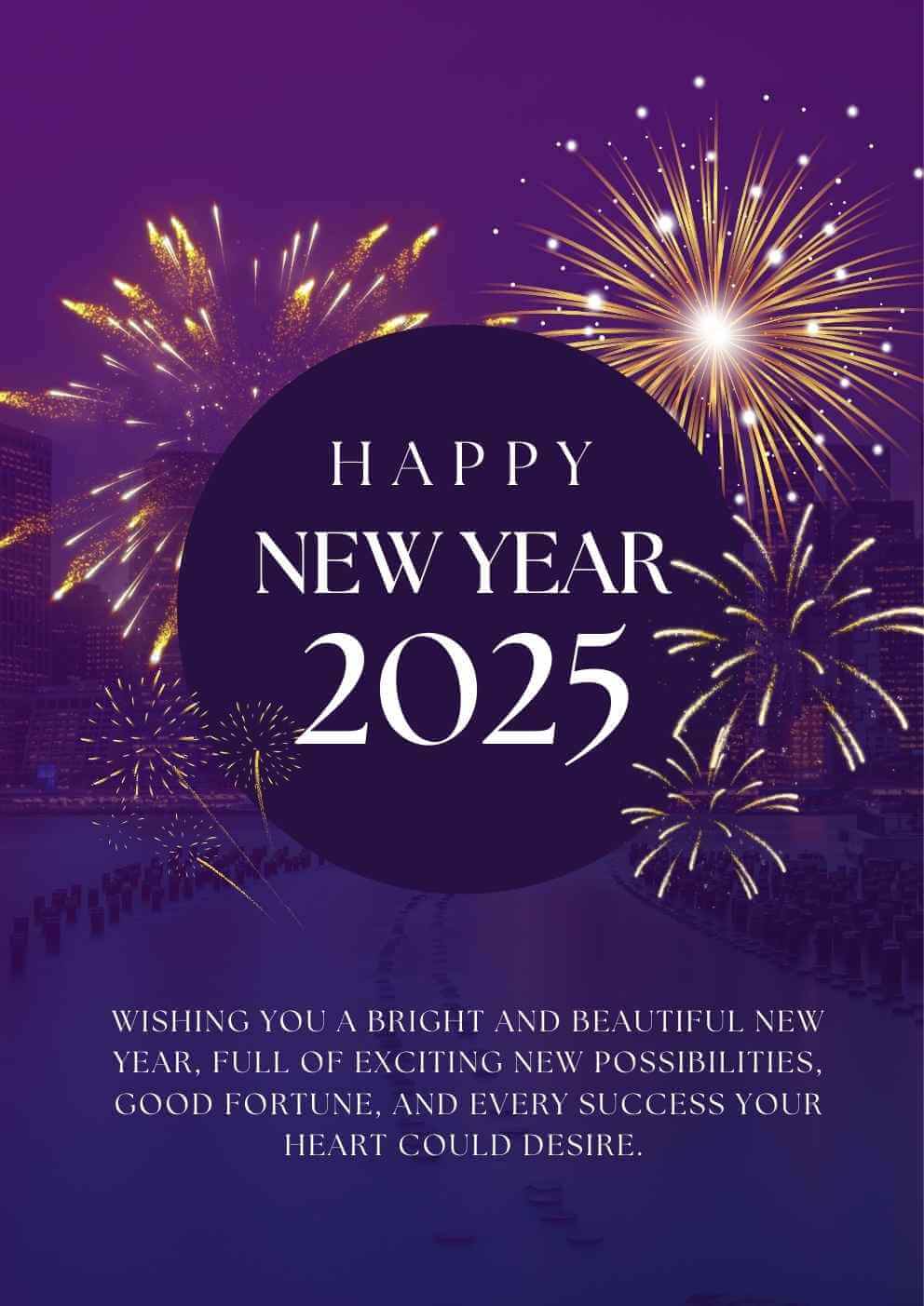 Happy New Year 2025 Wishes To My Friend 2025