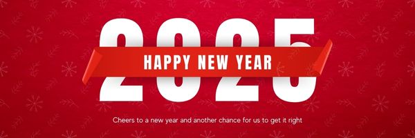 Happy New Year Facebook Cover Photos 2025