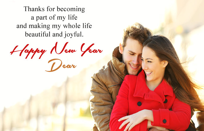 New Year Wishes for Boyfriend