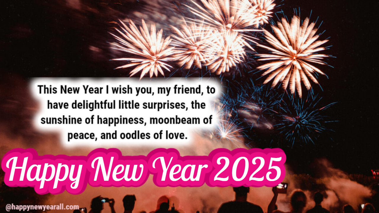 Happy new year wishes for friends