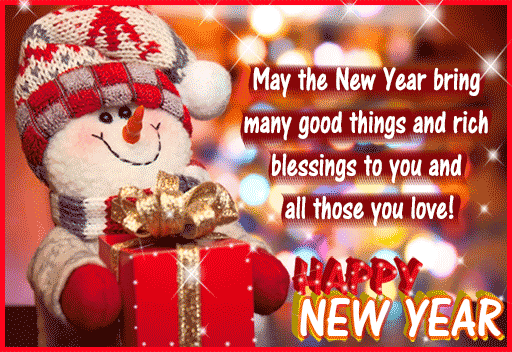 Happy New Year 2024 Gif Greeting Ecard Loved Ones