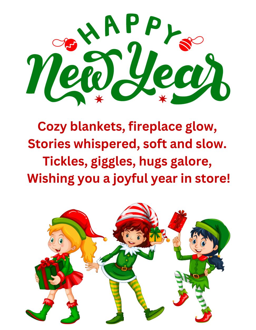80 New Year 2025 Poems and Quotes for Kids to Wish (with Images)