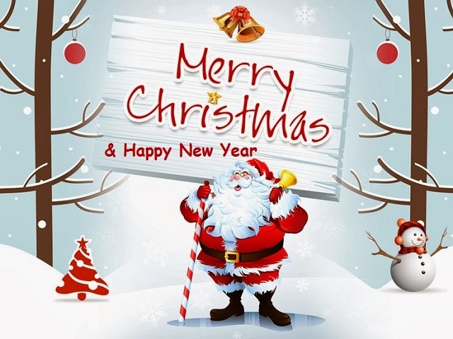 Merry Christmas and Happy New Year Images