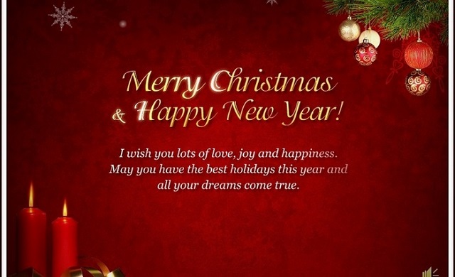 Merry Christmas and Happy New Year Messages