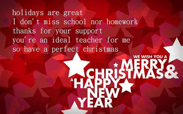 Merry Christmas and Happy New Year Wishes