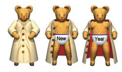 funny happy new year 2024 animated gif