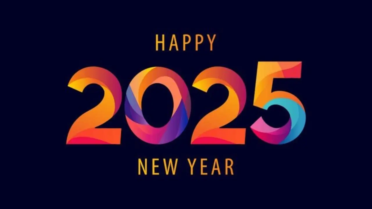 Happy New Year 2025 Poster Images Design Download
