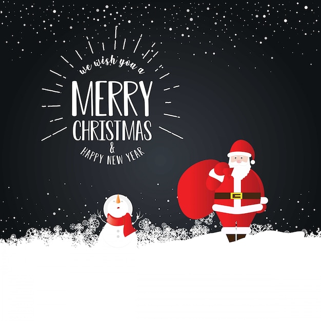 Merry Christmas Santa Clause card