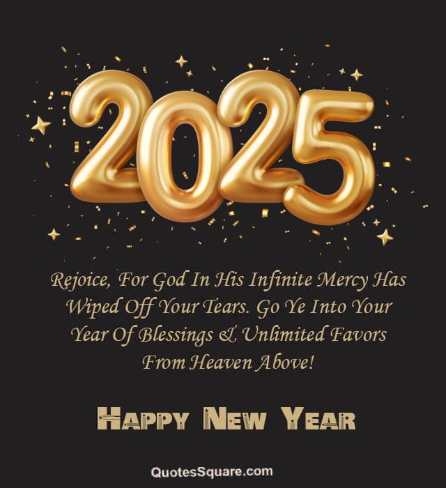 New Year 2025 Short Wishes Hearttouching Elegant