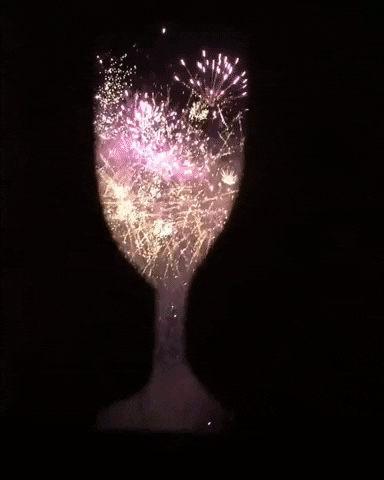 Unique Fireworks Happy New Year Gif And Cheers